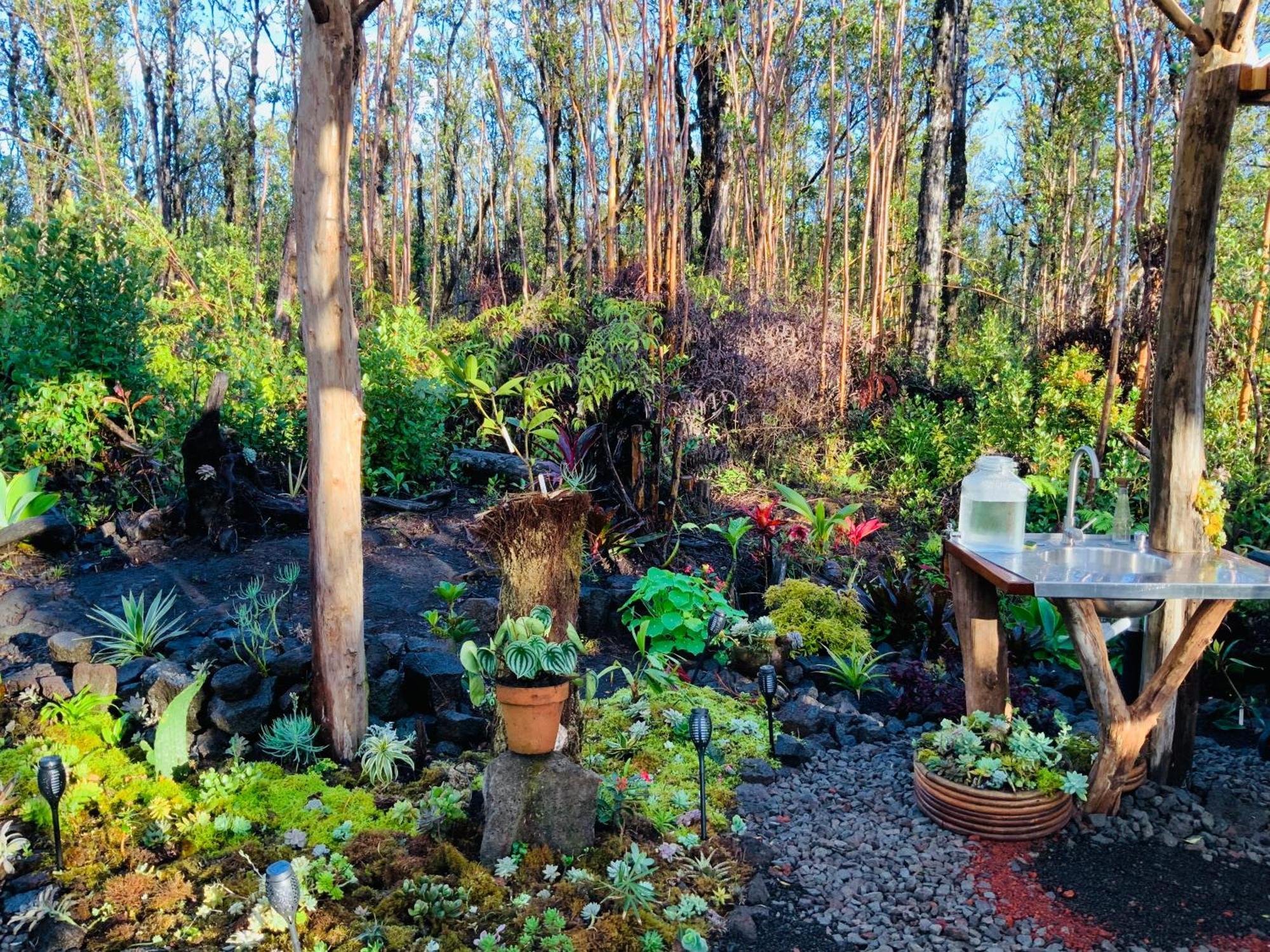 Exotic Garden Cottage At Amazing Volcano Fissure Mountain View Luaran gambar