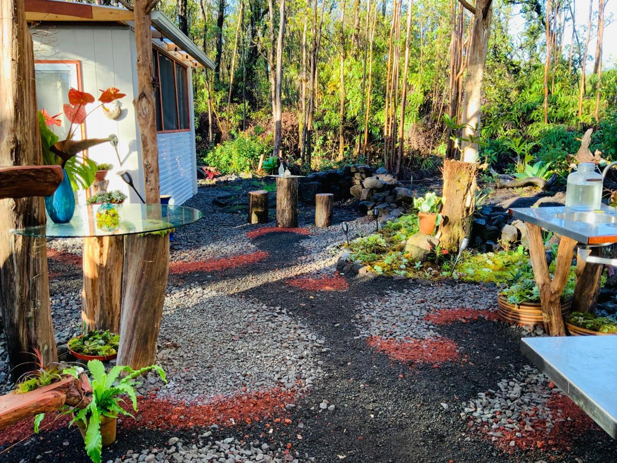 Exotic Garden Cottage At Amazing Volcano Fissure Mountain View Luaran gambar