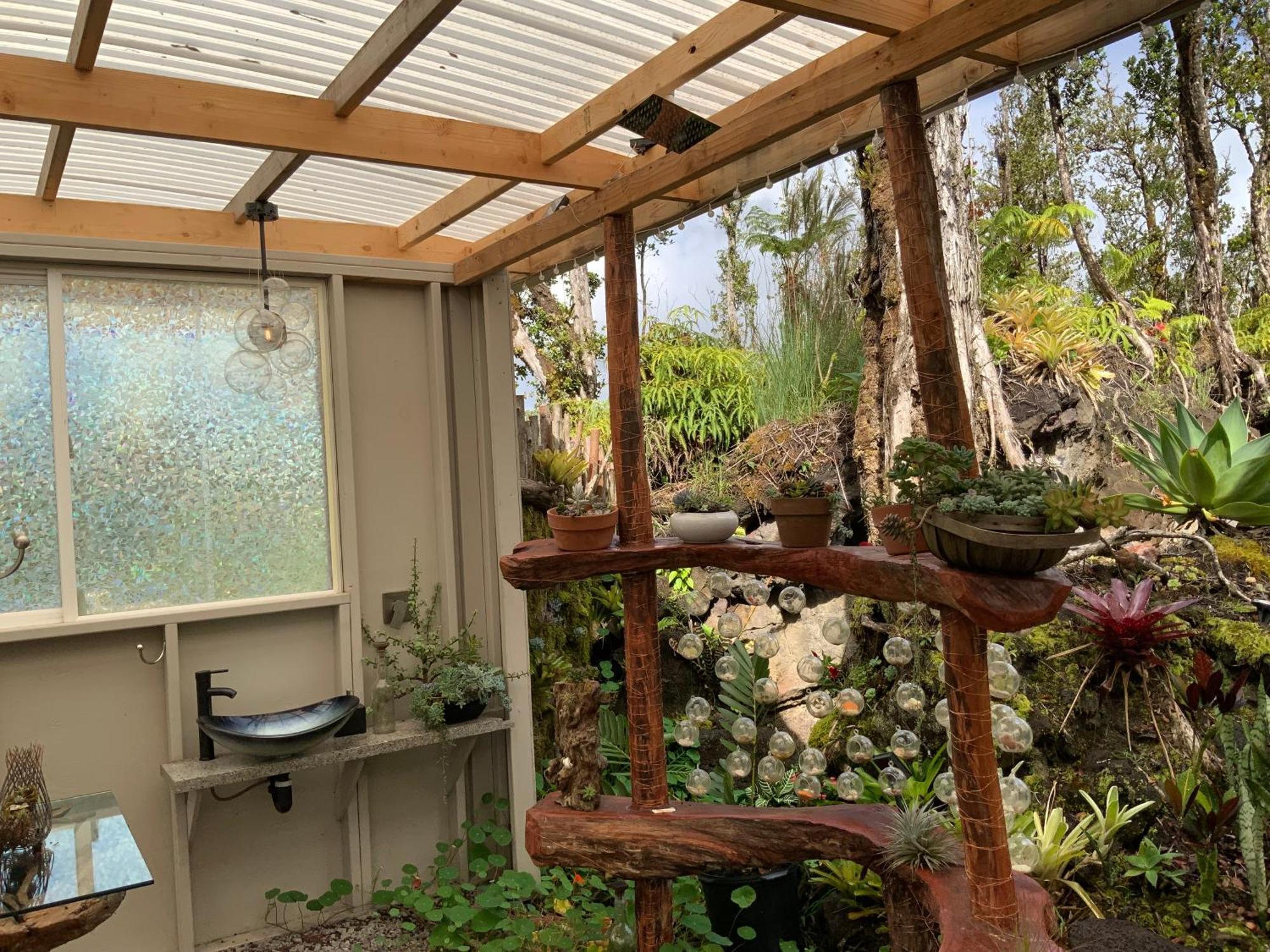 Exotic Garden Cottage At Amazing Volcano Fissure Mountain View Luaran gambar