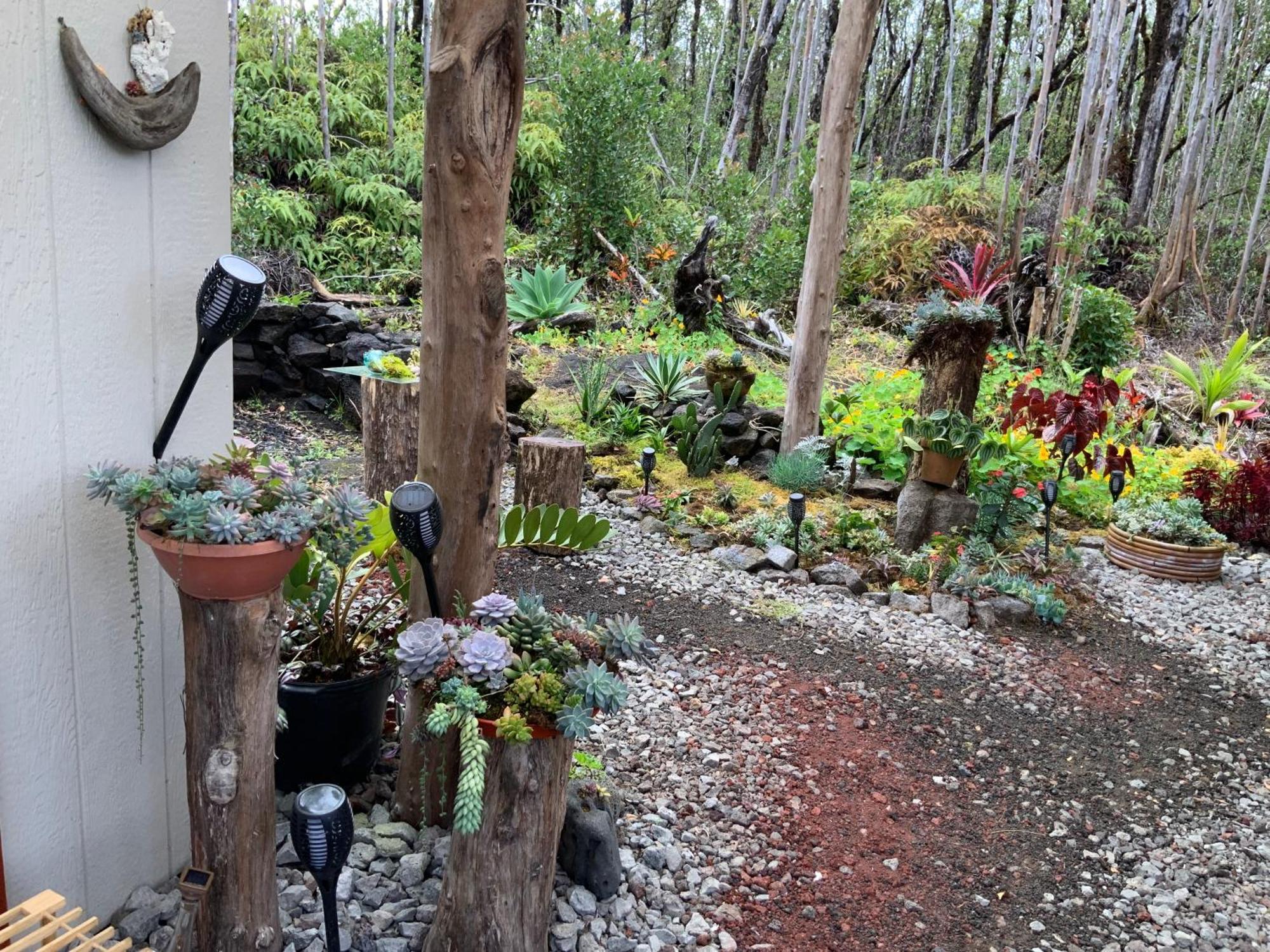 Exotic Garden Cottage At Amazing Volcano Fissure Mountain View Luaran gambar