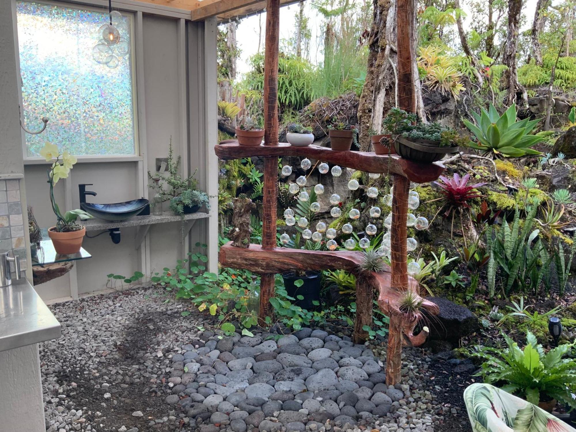 Exotic Garden Cottage At Amazing Volcano Fissure Mountain View Luaran gambar