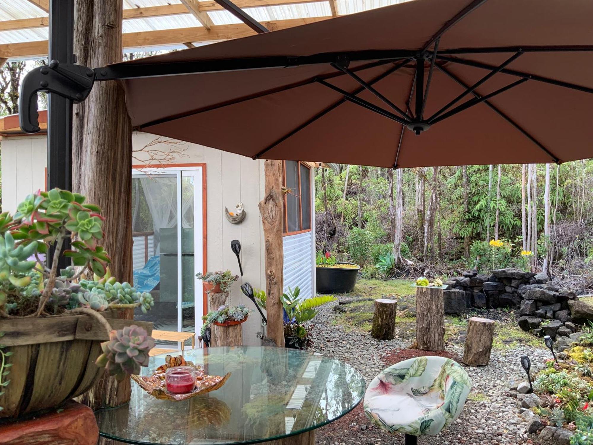 Exotic Garden Cottage At Amazing Volcano Fissure Mountain View Luaran gambar
