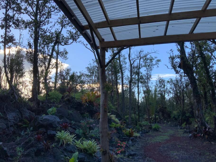 Exotic Garden Cottage At Amazing Volcano Fissure Mountain View Luaran gambar