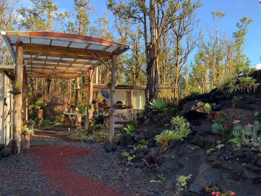 Exotic Garden Cottage At Amazing Volcano Fissure Mountain View Luaran gambar