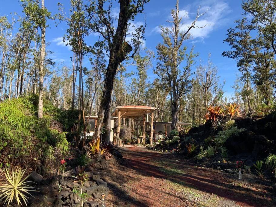 Exotic Garden Cottage At Amazing Volcano Fissure Mountain View Luaran gambar