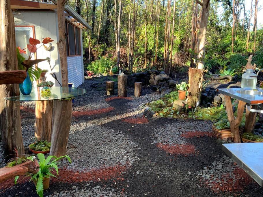 Exotic Garden Cottage At Amazing Volcano Fissure Mountain View Luaran gambar