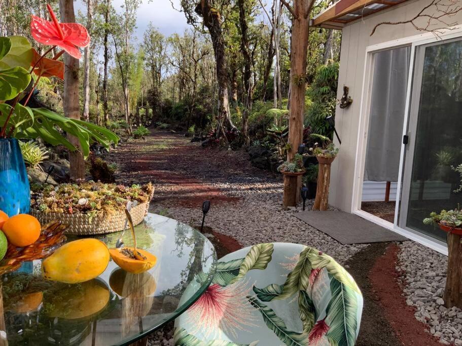 Exotic Garden Cottage At Amazing Volcano Fissure Mountain View Luaran gambar