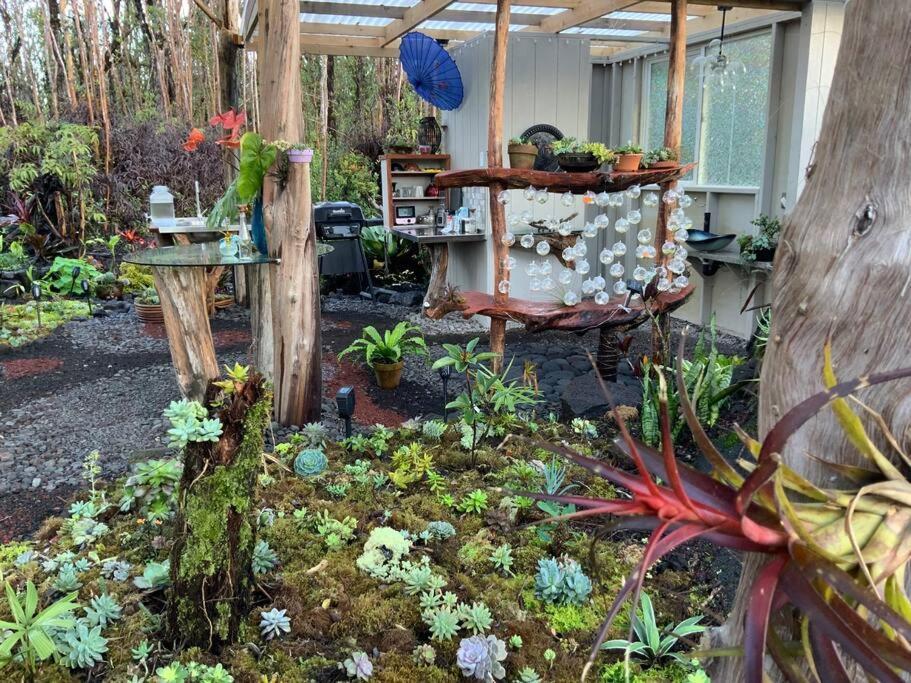 Exotic Garden Cottage At Amazing Volcano Fissure Mountain View Luaran gambar
