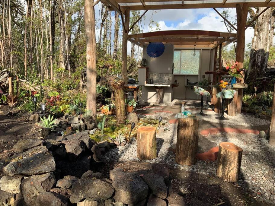 Exotic Garden Cottage At Amazing Volcano Fissure Mountain View Luaran gambar