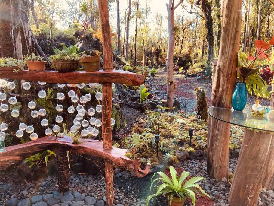Exotic Garden Cottage At Amazing Volcano Fissure Mountain View Luaran gambar