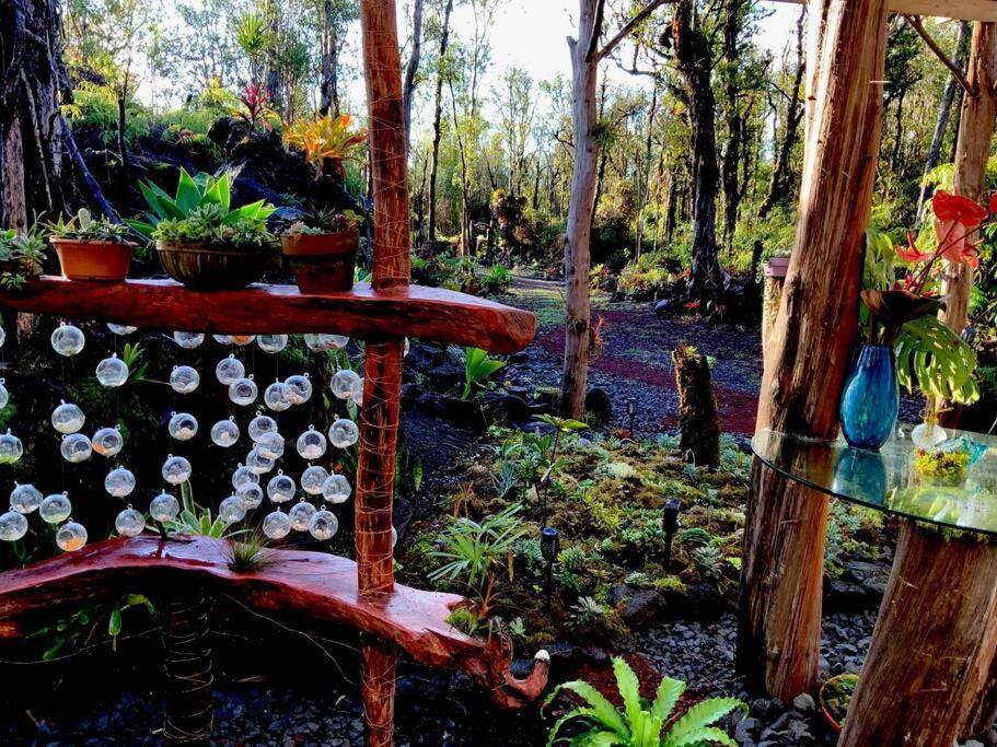 Exotic Garden Cottage At Amazing Volcano Fissure Mountain View Luaran gambar