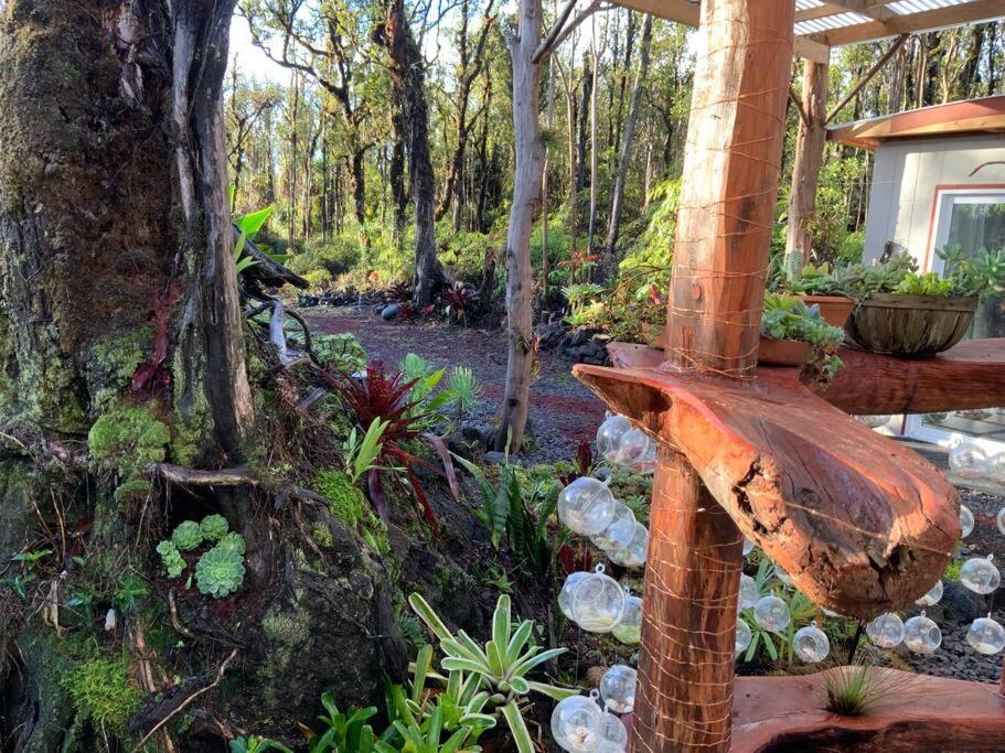 Exotic Garden Cottage At Amazing Volcano Fissure Mountain View Luaran gambar