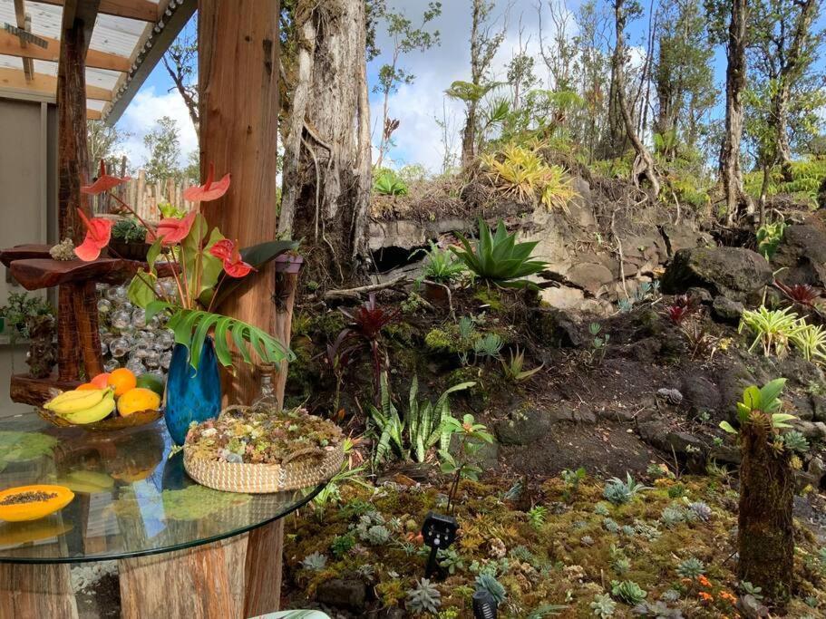 Exotic Garden Cottage At Amazing Volcano Fissure Mountain View Luaran gambar