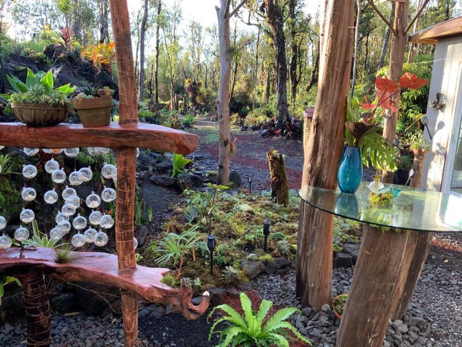 Exotic Garden Cottage At Amazing Volcano Fissure Mountain View Luaran gambar