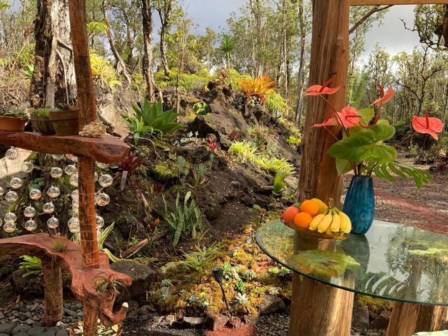 Exotic Garden Cottage At Amazing Volcano Fissure Mountain View Luaran gambar